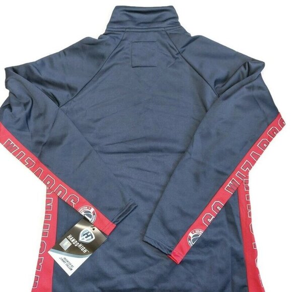 NBA Washington Wizards Hands High Adult Womens XL MVP Quarter Zip Pullover Blue - Picture 5 of 6